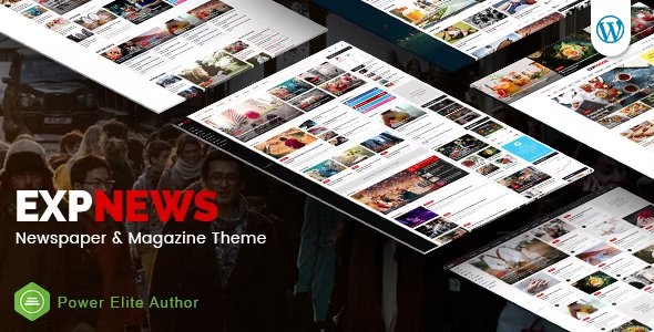 ExpNews-WordPress Theme