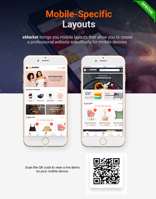 eMarket SW BosMarket - WooCommerce Theme